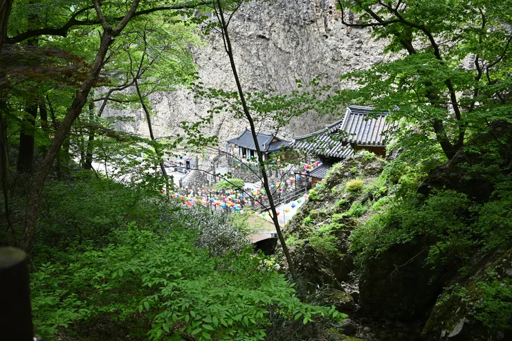 因為登山路線的安排，實際上我是先到銀水寺，才到塔寺。與一般不登山的路線略有不同