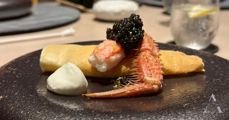 微風南山美食｜信義區景觀餐廳The Ukai Taipei 米其林一星鐵板燒