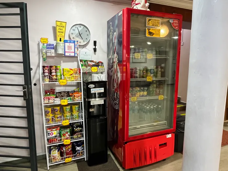 竟然有飲水機，超讚！！