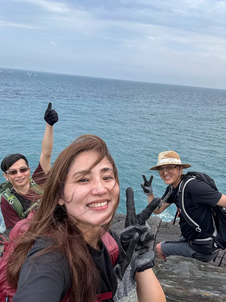 阿鵝和有錢不停的說笑，顧前顧後的真是太感謝他們了！