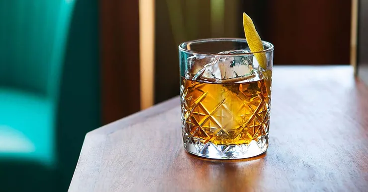 Bobby Heugel's Rusty Nail Cocktail Recipe | punchdrink.com 