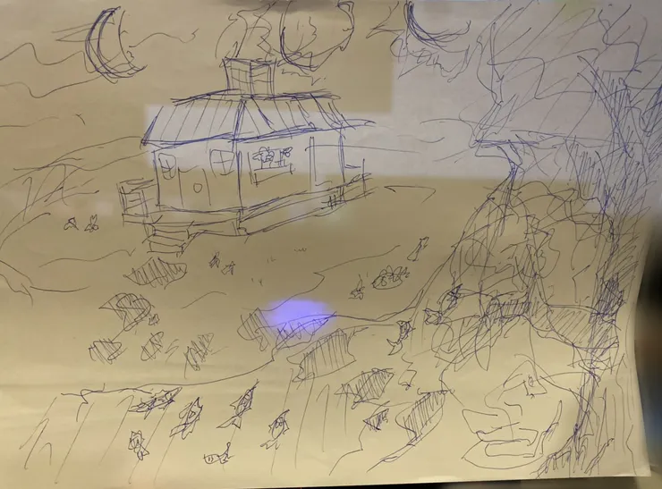 網友測驗手繪圖