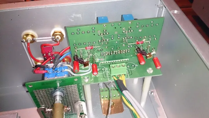 AD797 電源直接加上 Blackgate N 4.7uF 電容