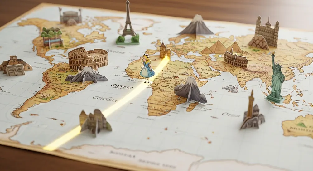 愛麗絲的夢遊地圖