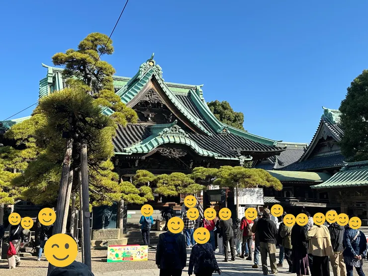 人太多了，未能好好打卡，但可以欣賞古色古香的建築