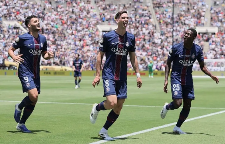 法比安路爾斯怒射破網助巴黎聖日耳門領先1:0