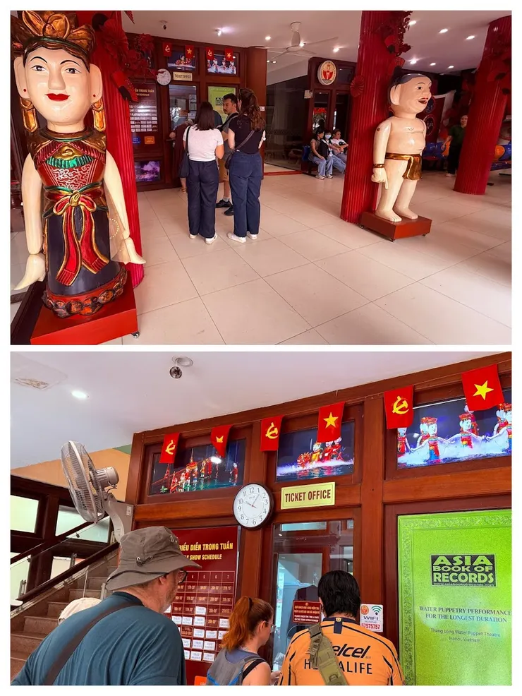 水上木偶戲館只有來上洗手間