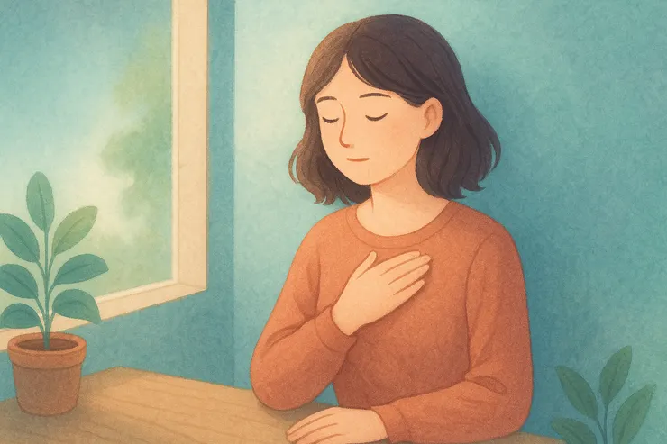 學著把自己放在心上,有時候只是從安靜坐一會兒開始。