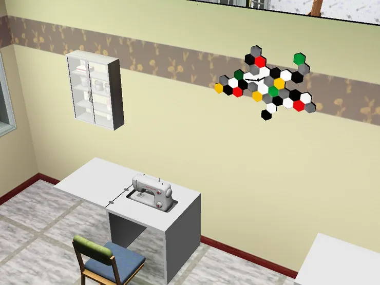 十分簡單的格局，工場沒什麼花巧。