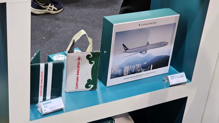 國泰航空的波音B777-300ER客機拼圖很吸睛!