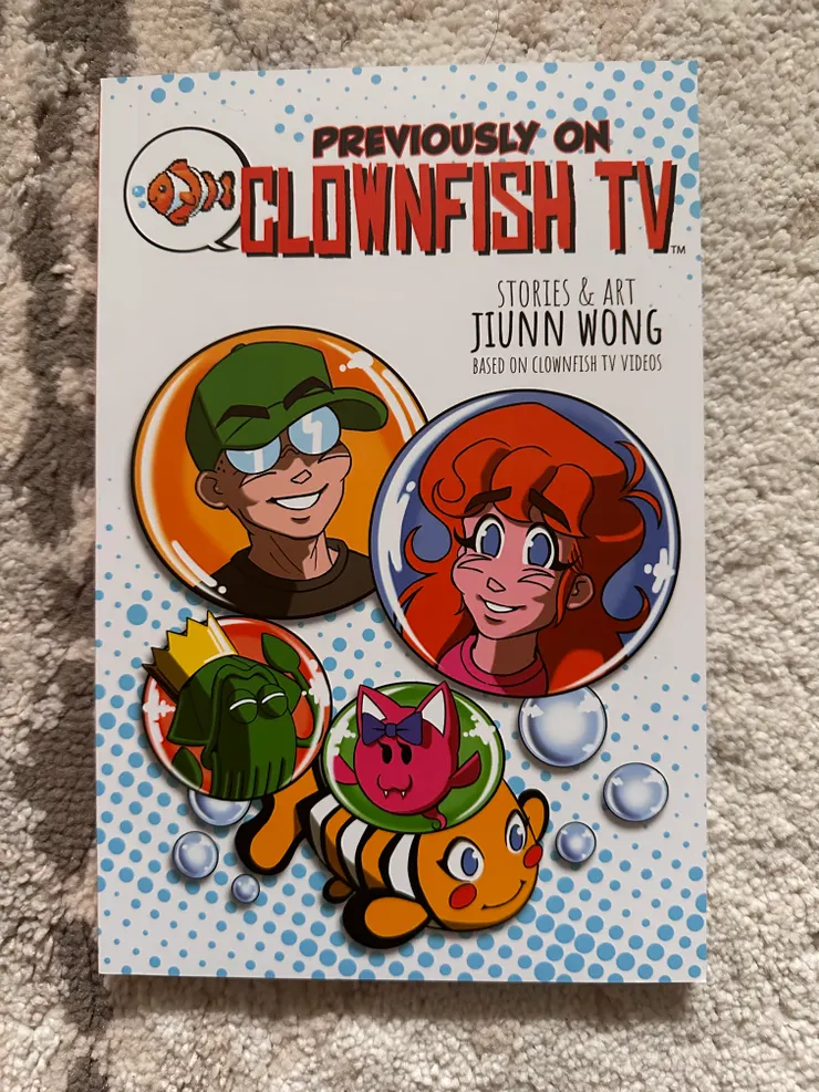 YouTuber Clownfish TV 出的漫畫
