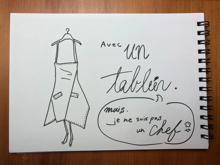 un Tablier. © Yusuke Yuwi F.