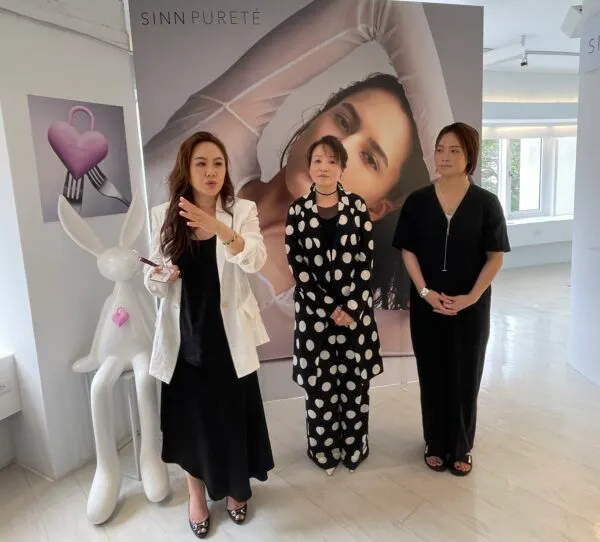 SINN PURETÉ心樸優舉辦新品發表活動，現場展示品牌全新系列產品，傳遞「正念之美」理念，強調以香氣結合感官體驗，打造身心療癒的生活方式。（圖／朱立君攝）