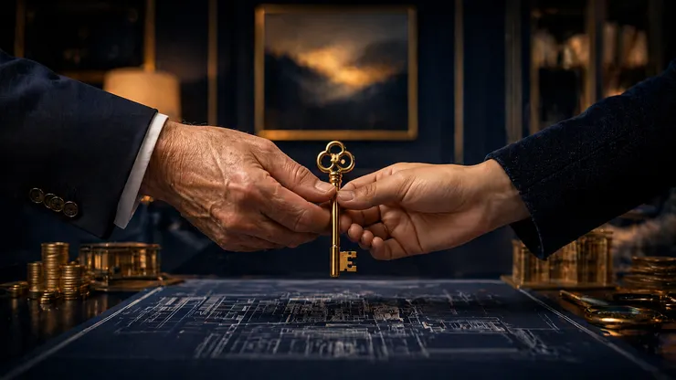 傳承：兩代握手的力量