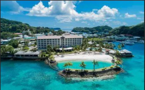 使用美元為本國貨幣的帛琉，好美啊