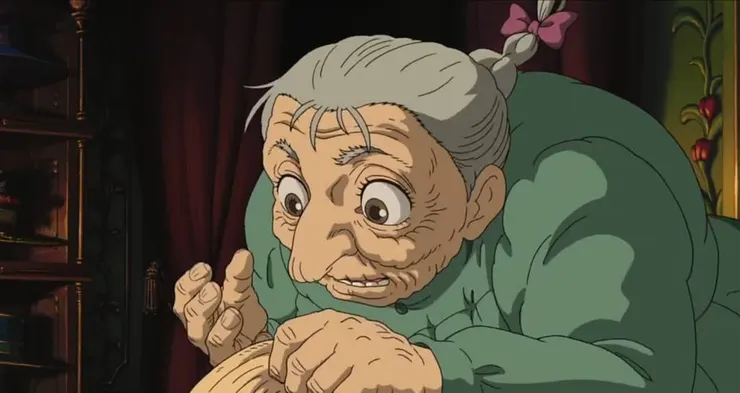 蘇菲被荒野女巫下了咒語