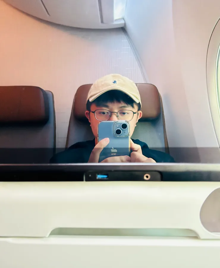 回程選了可以看富士山的位子，但忘記看