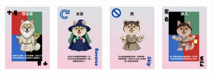 狼人殺-9人-熊局配置