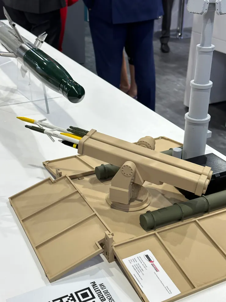 APKWS套件，攝自2023台北國防展BAE攤位