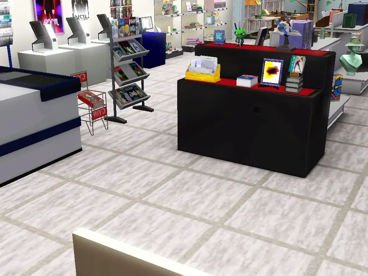 排隊付錢時可以順道看看。