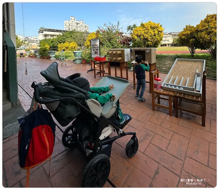 這一場的牛肉陣仗很大,戶外備有遊戲區。