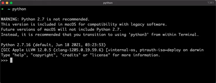 Python Shell