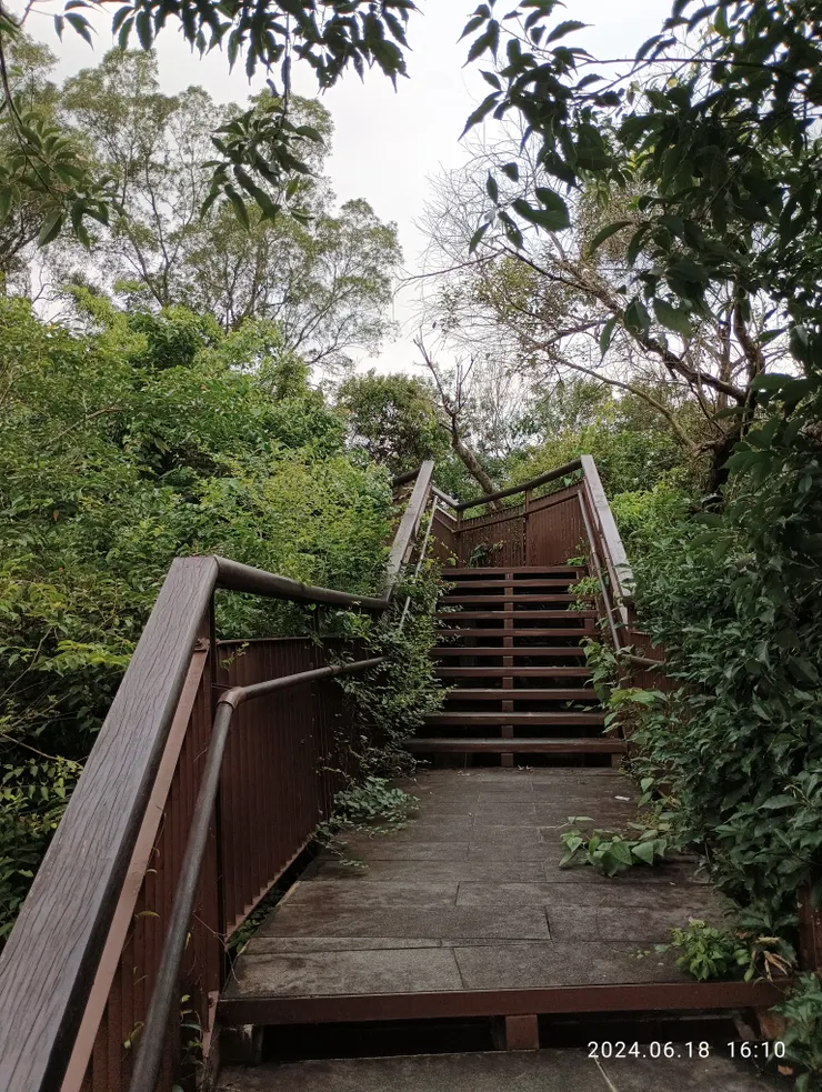 茂林公園的小長城，自拍攝