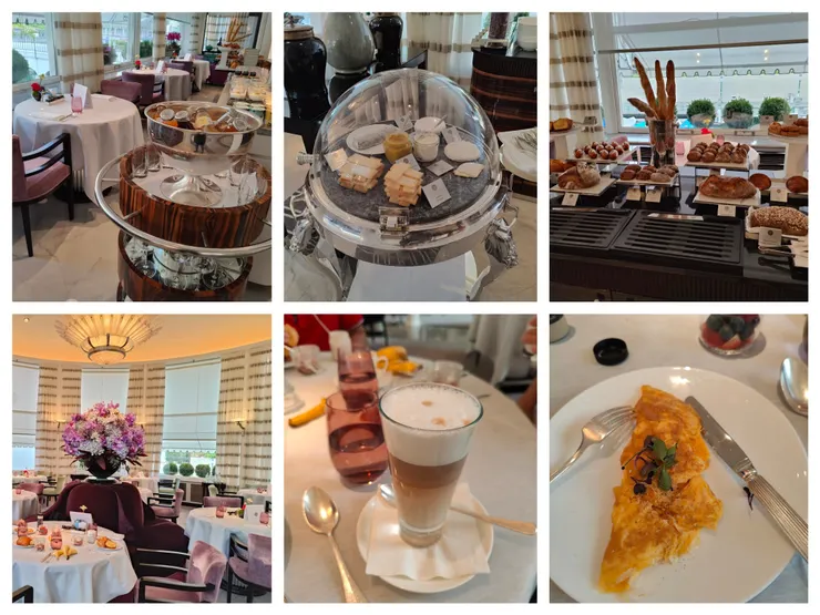 Hotel Baur au Lac 巴爾拉克酒店早餐