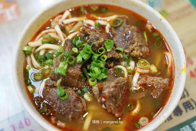 美味的牛肉麵（圖片截圖於網路）