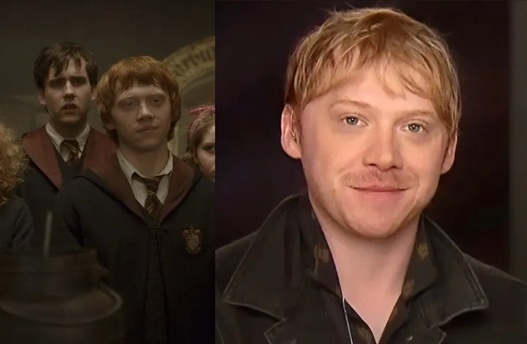 魯拔·格連特飾演的 榮恩·衛斯理