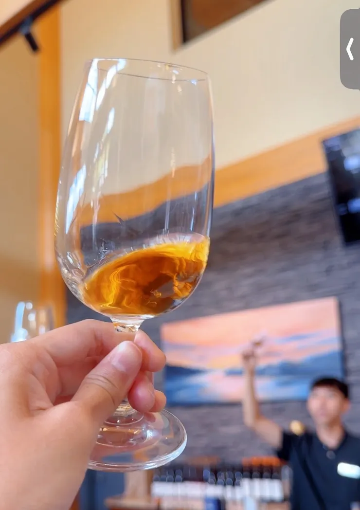 我的冰酒舉杯照( ´꒳`)