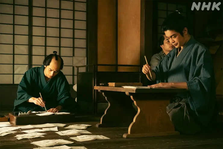 蔦重找來新兵衛一起投入吉原導覽的製作