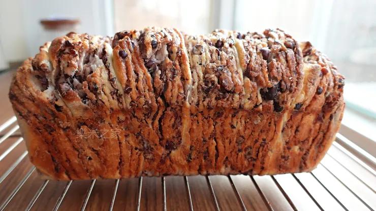 豐富口感的紅豆米吐司