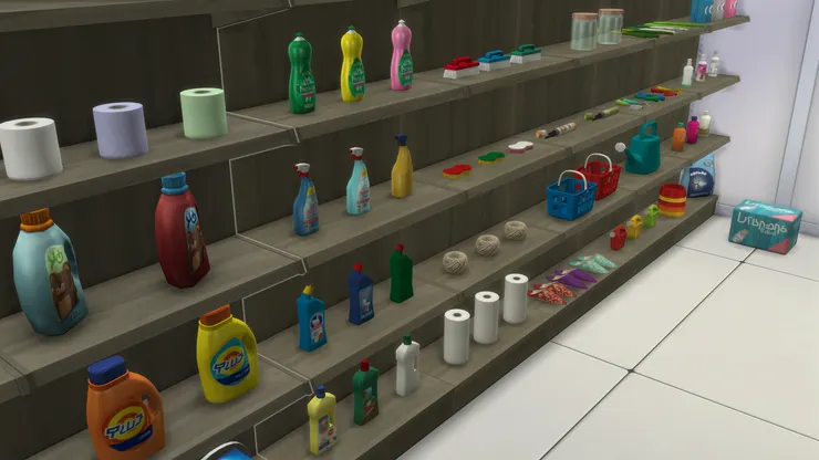 洗呀、洗呀、洗呀,買清潔劑回去洗乾淨廁所和廚房。