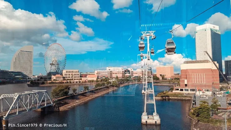 前往運河公園站，從不同視角觀賞橫濱風光。