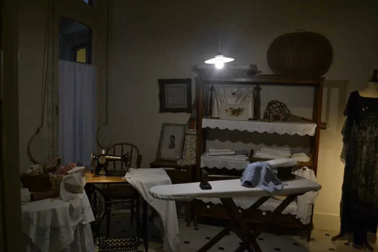米拉之家內部展示著過去住戶在其中生活的樣貌。