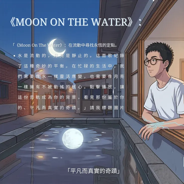 《Moon On The Water》：在流動中尋找永恆的定點