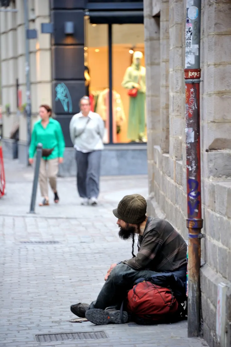 【繁華老街區的小小陰暗角落】