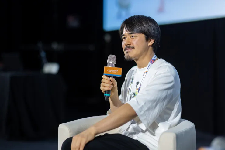 押山清高《驀然回首》影人講座。／影像提供：臺中國際動畫影展