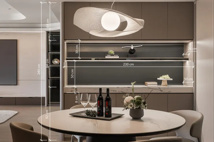 (作品呈現：現代輕奢風毛胚屋：歡迎光臨帝景苑博物宅｜高雄藝瓦室內設計)