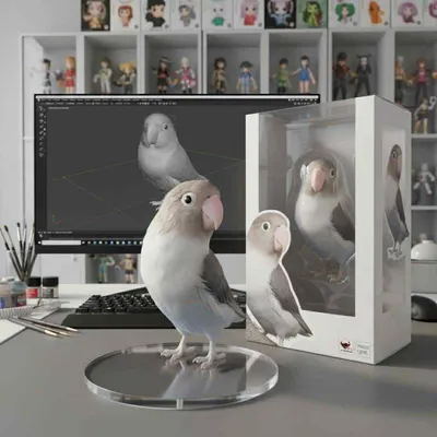 牡丹小鸚鵡限量盒組