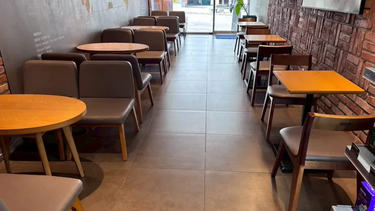 濟州島 Ediya Coffee 店內環境