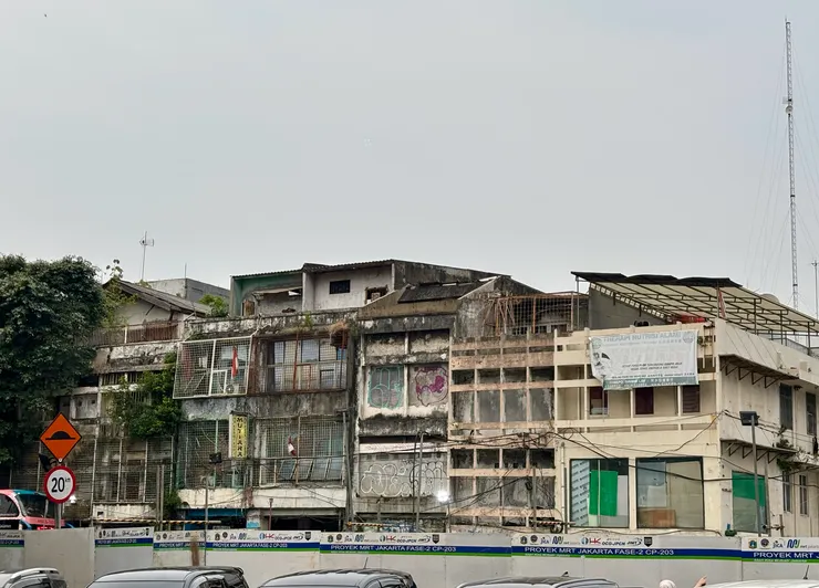 雅加達在 1998 年黑色五月暴動之後留下的空屋