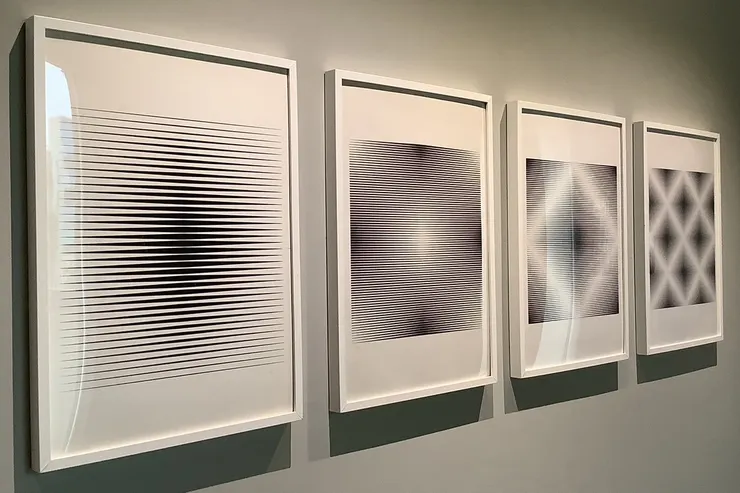 《張力》石刻版畫，1964