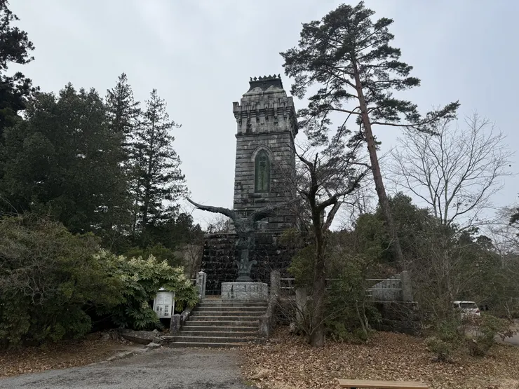 仙台青葉山上，城的部分。