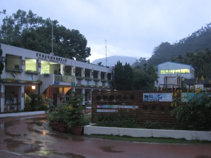 雨後傍晚，曾經的樟湖國小