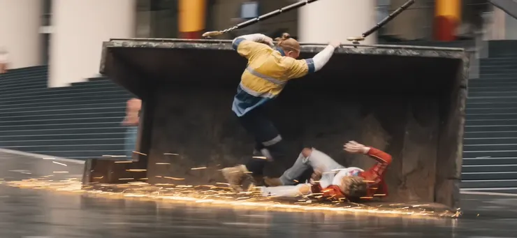 特技是他的工作，也是他的武器。