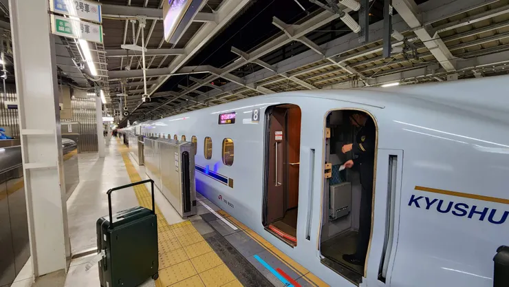 搭到了山陽九州新幹線