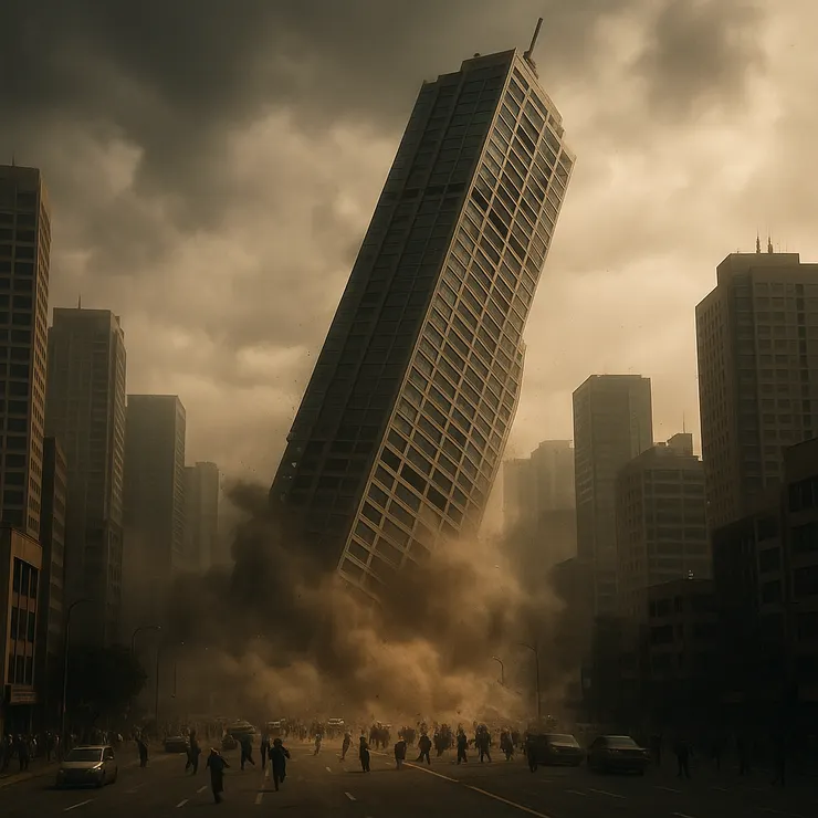 傾倒的大樓 - ChatPGT