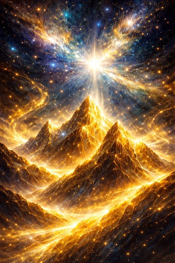 (恆金之脈在說：我擁有豐盛的資源，不需要焦慮)（AI協助修圖）